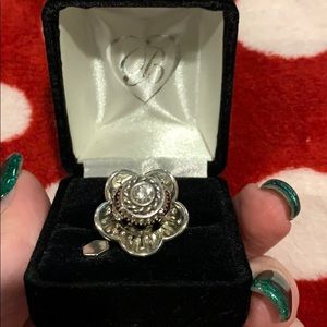 Brighton Silver Maya Twist Ring